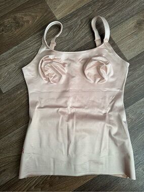 Ruby Ribbon Light Pink Shaping Camisole with Built-In Cups